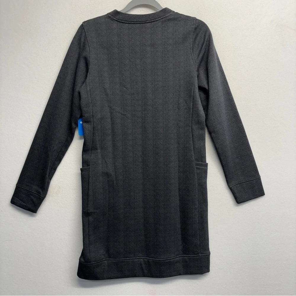 NWT Columbia Lodge Sweater Dress Gray XS Long Sleeve - Picture 5 of 12